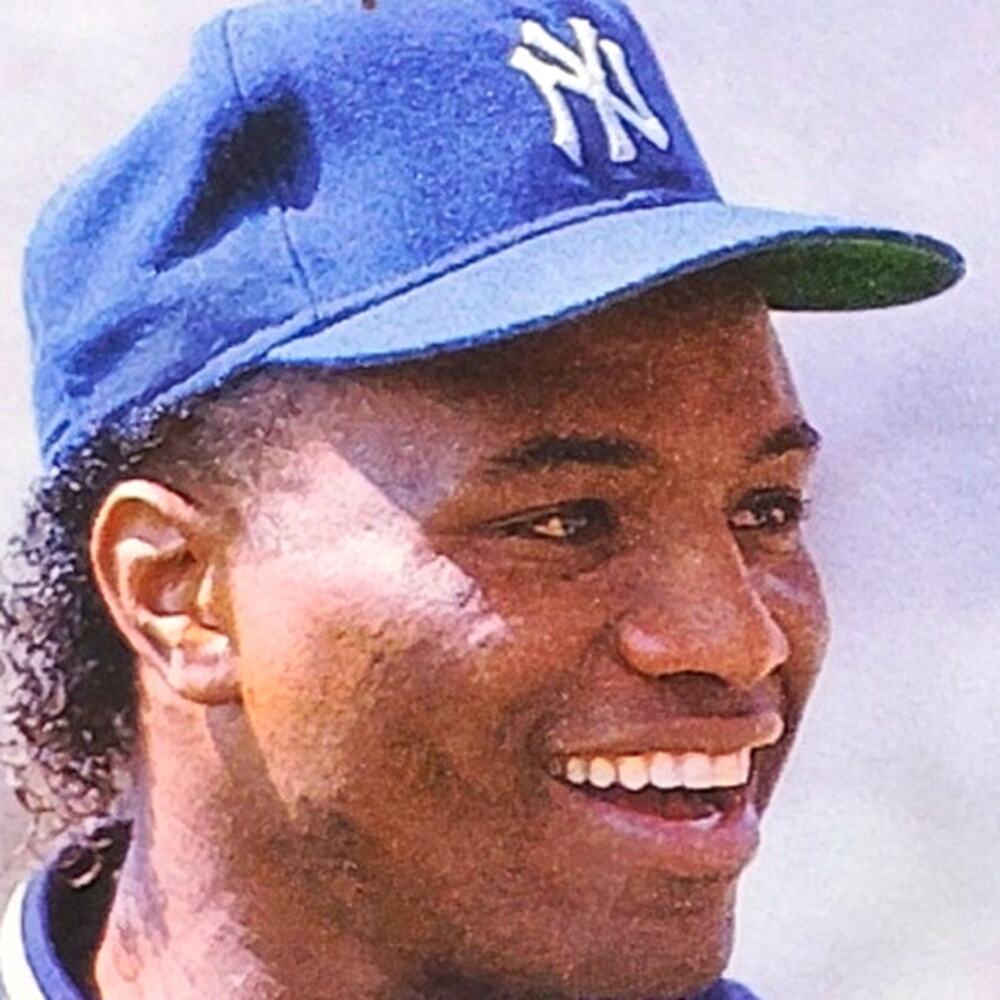 1991 Score Mel Hall #166 New York Yankees Outfielder MLB Baseball Card NM